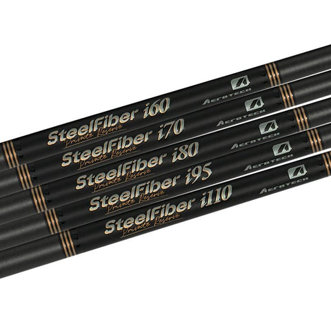 Aerotech SteelFiber Black Label Private Reserve Iron Shafts