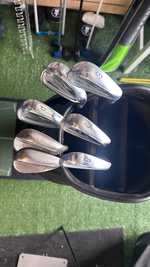 Mizuno Pro 223 Irons 6-PW+ T24 Raw 56/60 Wedges