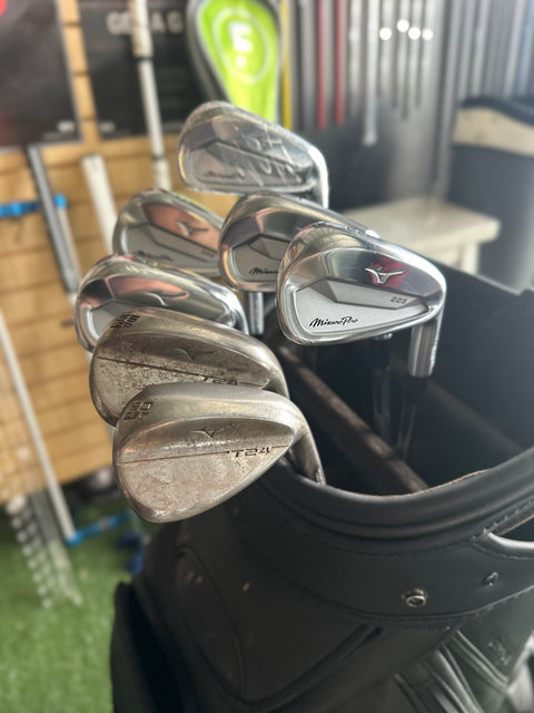 Mizuno Pro 223 Irons 6-PW+ T24 Raw 56/60 Wedges